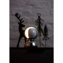 Lampe De Table Artemide Eclisse Argente, 1 Lumiere