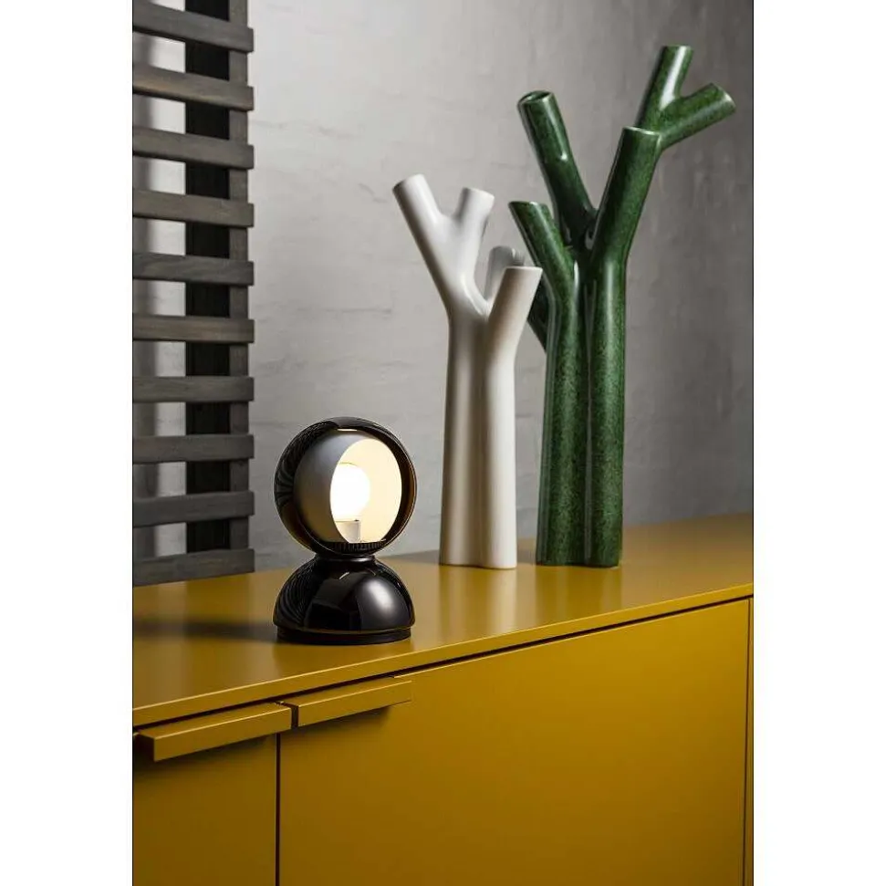 Lampe De Table Artemide Eclisse Noir, 1 Lumiere