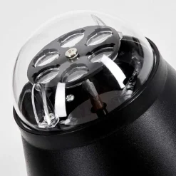 Lampe De Table Atabueira Led Noir, 1 Lumiere, Changeur De Couleurs