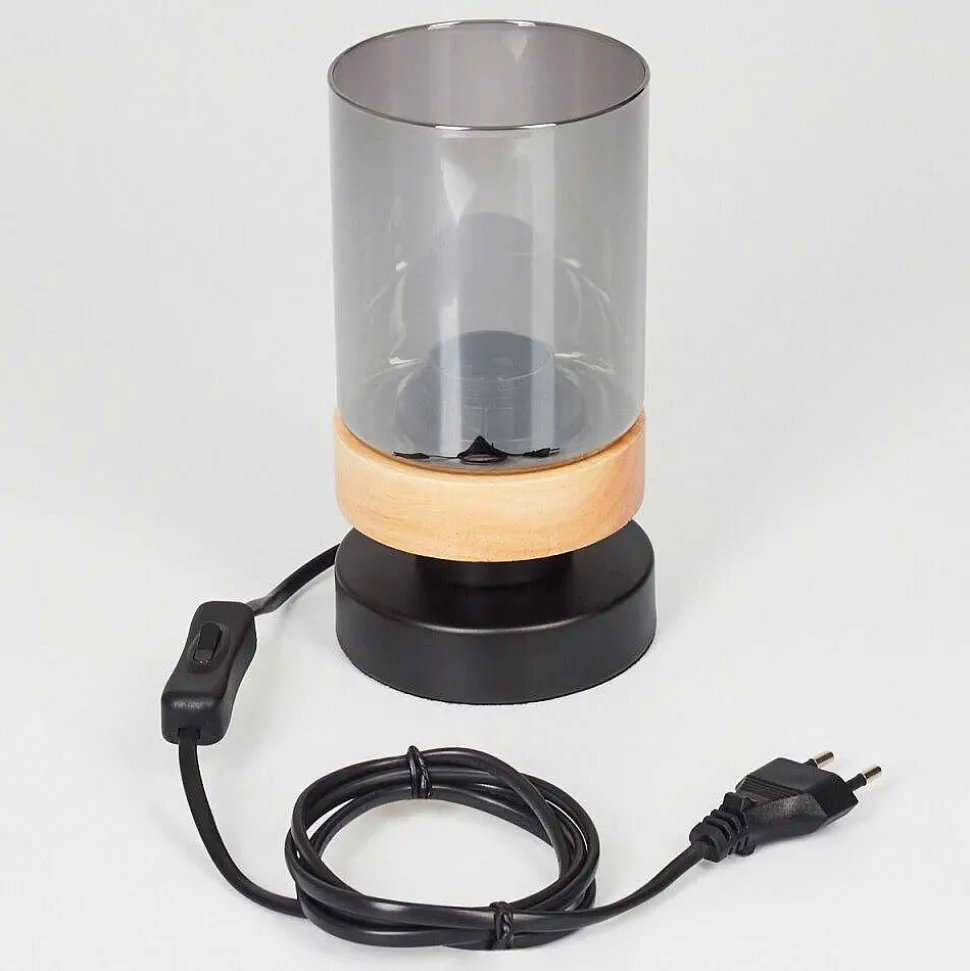 Lampe De Table Azinhalinho Ecru, Noir, 1 Lumiere