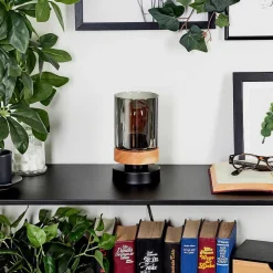 Lampe De Table Azinhalinho Ecru, Noir, 1 Lumiere