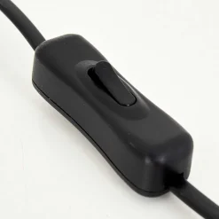 Lampe De Table Bacolod Led Noir, 1 Lumiere