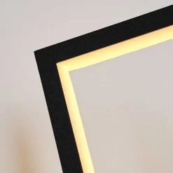 Lampe De Table Bacolod Led Noir, 1 Lumiere