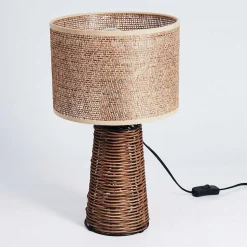 Lampe De Table Balifoudray Ecru, Noir, 1 Lumiere