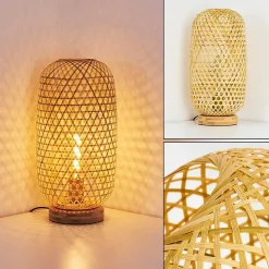 Lampe De Table Batumi Brun, 1 Lumiere