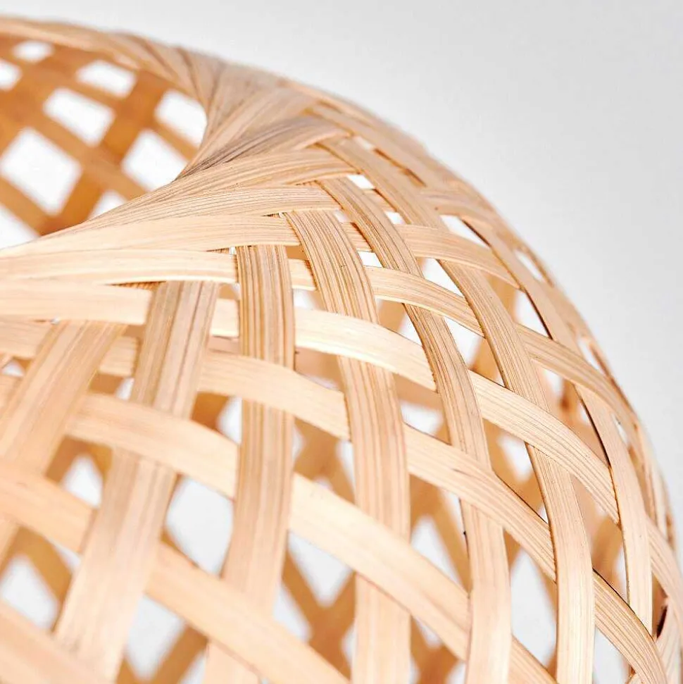 Lampe De Table Bauro Ecru, Noir, 1 Lumiere