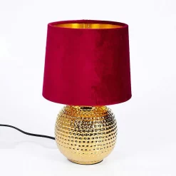 Lampe De Table Beddie Or, 1 Lumiere