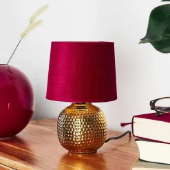 Lampe De Table Beddie Or, 1 Lumiere