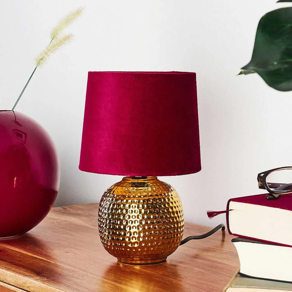 Lampe De Table Beddie Or, 1 Lumiere