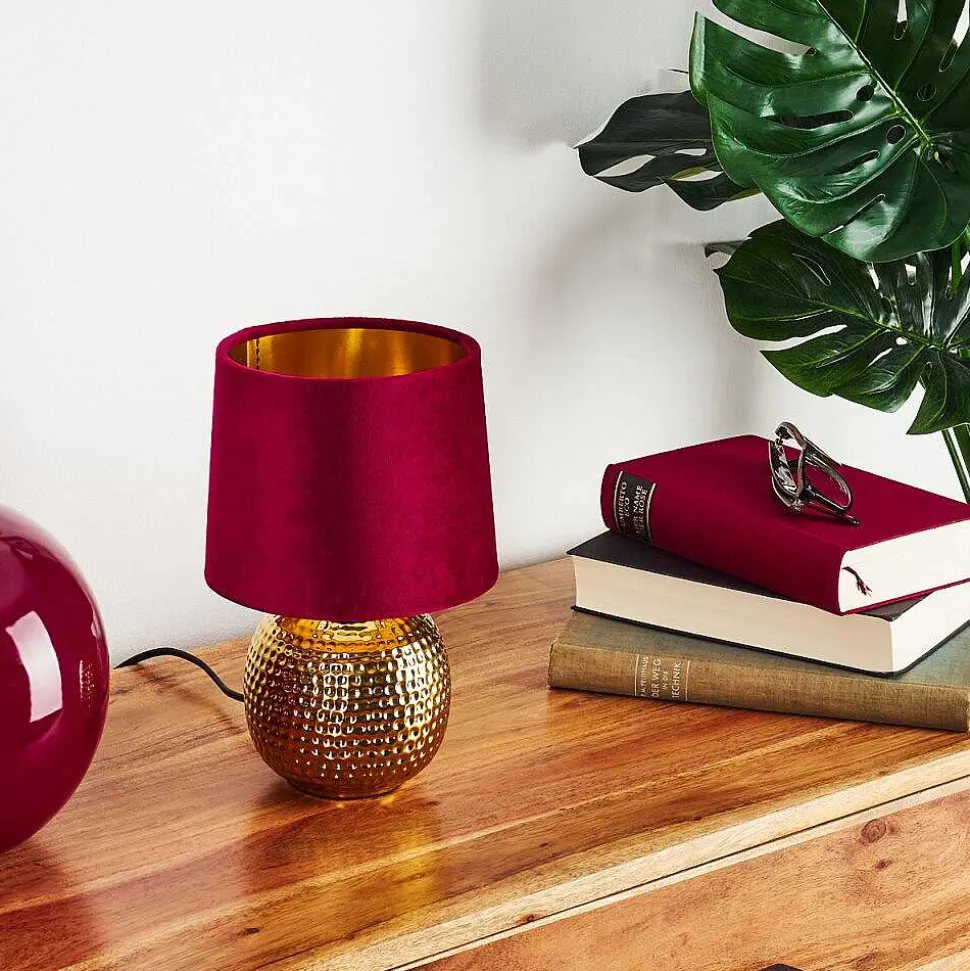 Lampe De Table Beddie Or, 1 Lumiere