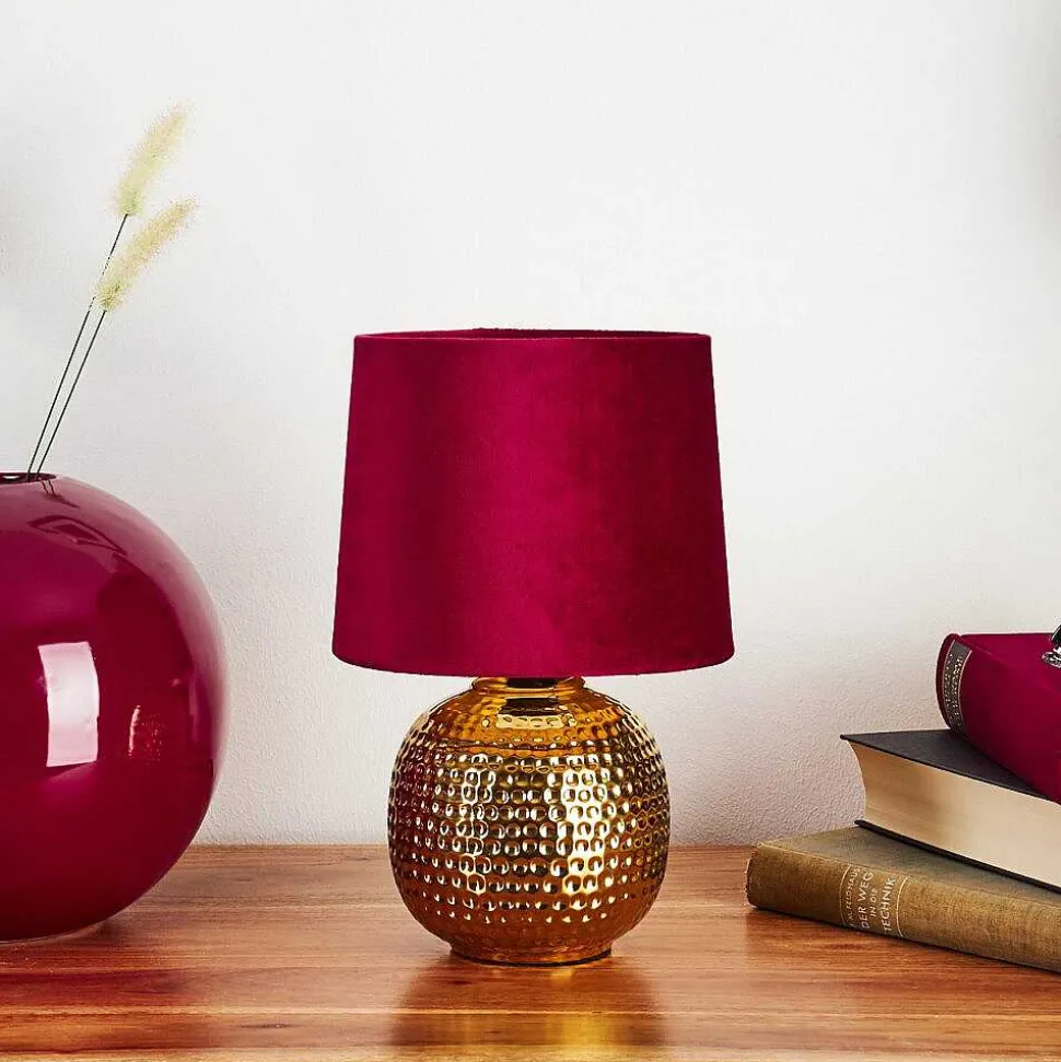 Lampe De Table Beddie Or, 1 Lumiere