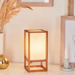 Lampe De Table Blandin Ecru, 1 Lumiere