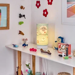 Lampe De Table Brenets Led Blanc, 1 Lumiere