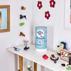 Lampe De Table Brenets Led Blanc, 1 Lumiere