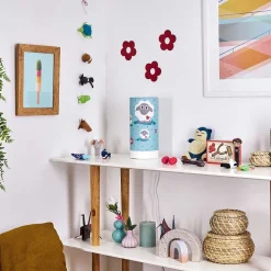 Lampe De Table Brenets Led Blanc, 1 Lumiere