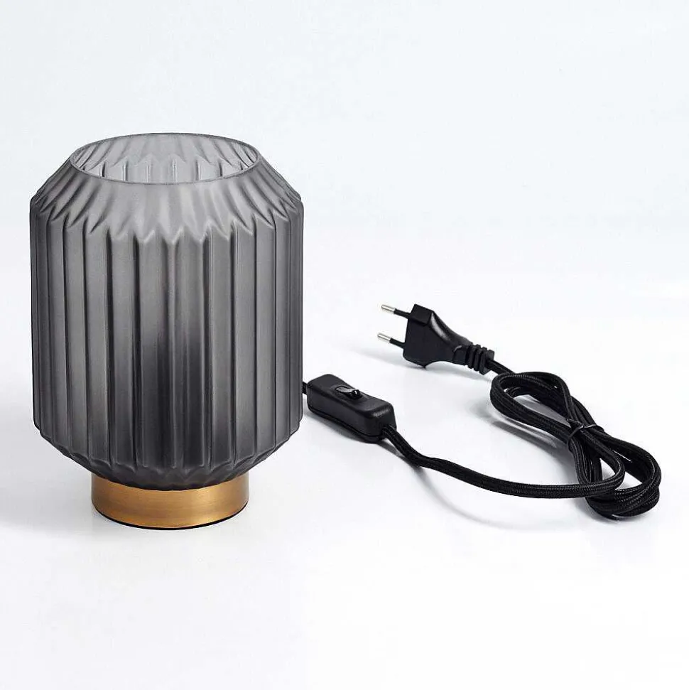 Lampe De Table Briel Laiton, 1 Lumiere