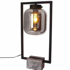 Lampe De Table By Rydens Dixton Noir, 1 Lumiere