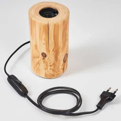 Lampe De Table Canedo Brun, 1 Lumiere