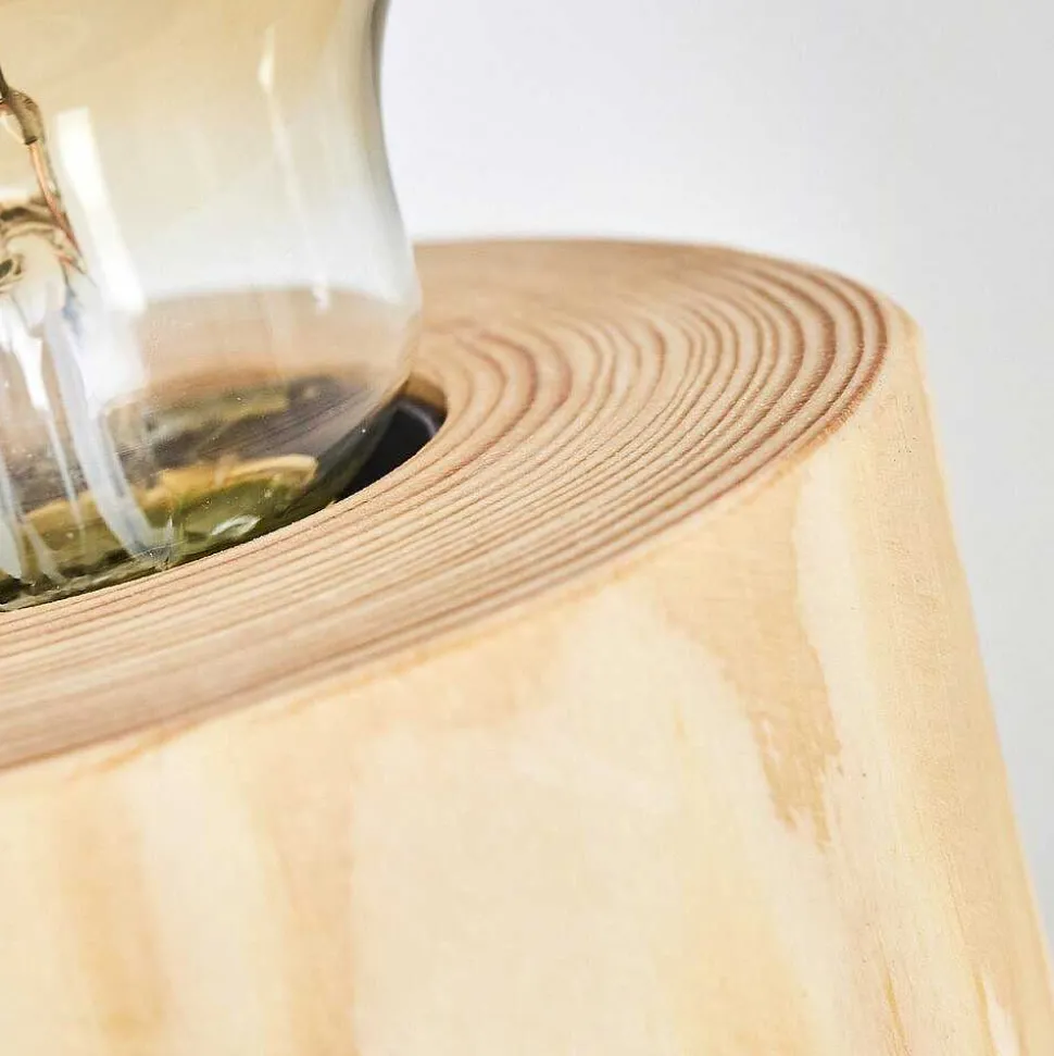 Lampe De Table Canedo Brun, 1 Lumiere