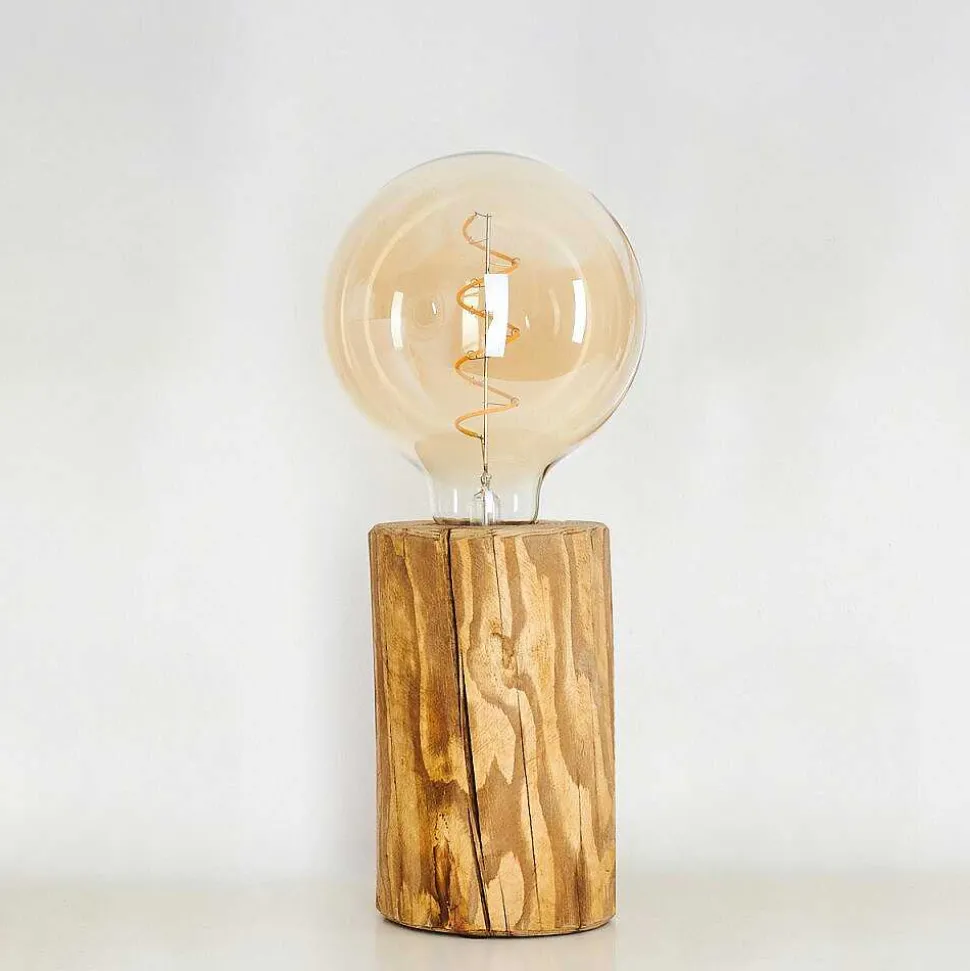 Lampe De Table Canedo Ecru, Noir, 1 Lumiere