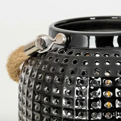 Lampe De Table Catasel Ecru, Noir, 1 Lumiere