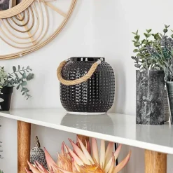 Lampe De Table Catasel Ecru, Noir, 1 Lumiere