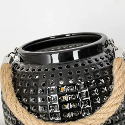 Lampe De Table Catasel Ecru, Noir, 1 Lumiere