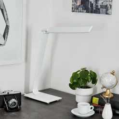 Lampe De Table Chozendo Led Blanc, 1 Lumiere