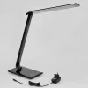 Lampe De Table Chozendo Led Noir, 1 Lumiere