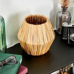 Lampe De Table Cricket Ecru, Noir, 1 Lumiere