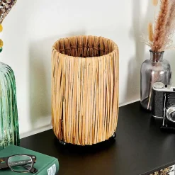 Lampe De Table Cricket Ecru, Noir, 1 Lumiere