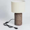 Lampe De Table Dambrois Brun, Ecru, 1 Lumiere