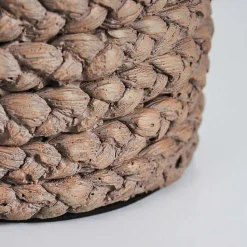 Lampe De Table Dambrois Brun, Ecru, 1 Lumiere