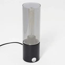 Lampe De Table Dulcita Noir, 1 Lumiere