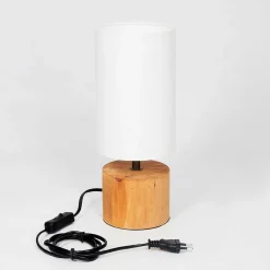 Lampe De Table Geneva Ecru, 1 Lumiere