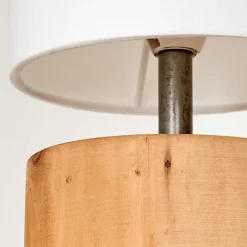 Lampe De Table Geneva Ecru, 1 Lumiere