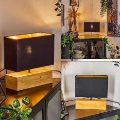 Lampe De Table Geneva Ecru, 1 Lumiere