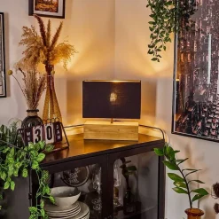 Lampe De Table Geneva Ecru, 1 Lumiere