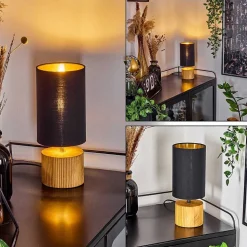 Lampe De Table Geneva Ecru, 1 Lumiere