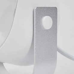 Lampe De Table Idual Lilas Led Argente, 1 Lumiere, Changeur De Couleurs