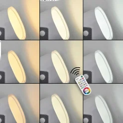 Lampe De Table Idual Lilac Led Argente, 1 Lumiere, Telecommandes, Changeur De Couleurs