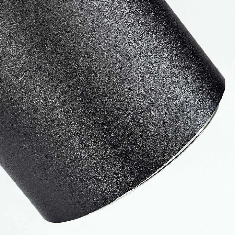 Lampe De Table Javel Chrome, Noir, 1 Lumiere