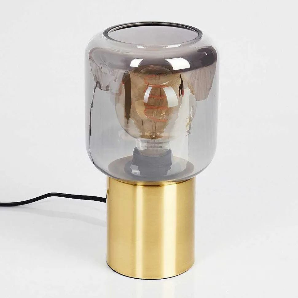 Lampe De Table Keppoch Laiton, 1 Lumiere