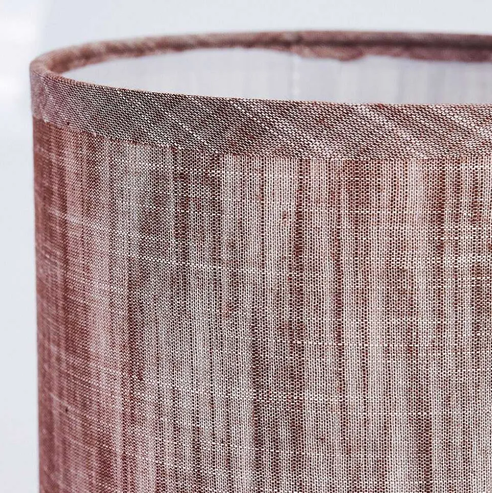 Lampe De Table Kigombo Brun, 1 Lumiere