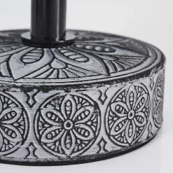 Lampe De Table Kigombo Gris, Noir, 1 Lumiere