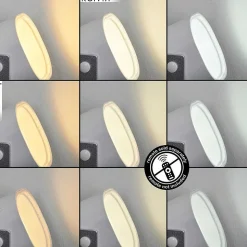 Lampe De Table Ledo Argente, 1 Lumiere, Changeur De Couleurs