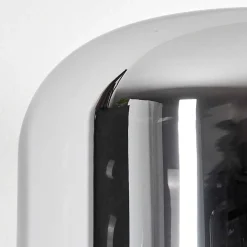 Lampe De Table Manzano Noir, 1 Lumiere