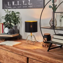 Lampe De Table Marang Laiton, 1 Lumiere