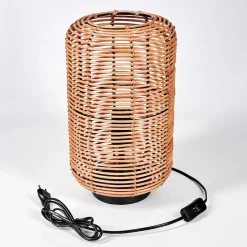 Lampe De Table Mulstrand Ecru, Noir, 1 Lumiere