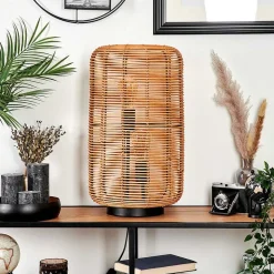 Lampe De Table Mulstrand Ecru, Noir, 2 Lumieres